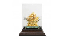 กล่องใส่ของสะสม-ฐานไม้พลาสติก